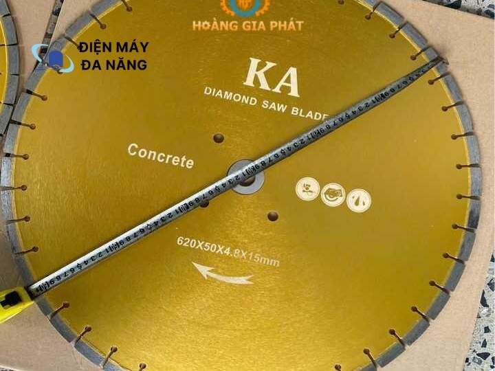 Lưỡi cắt bê tông KA 620mm Đặc điểm nổi bật của lưỡi cắt