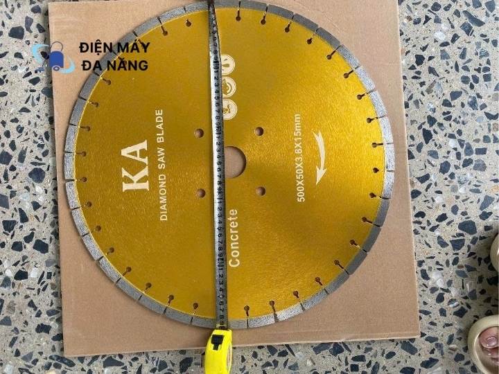 Ứng dụng thực tế của lưỡi cắt KA 500mm