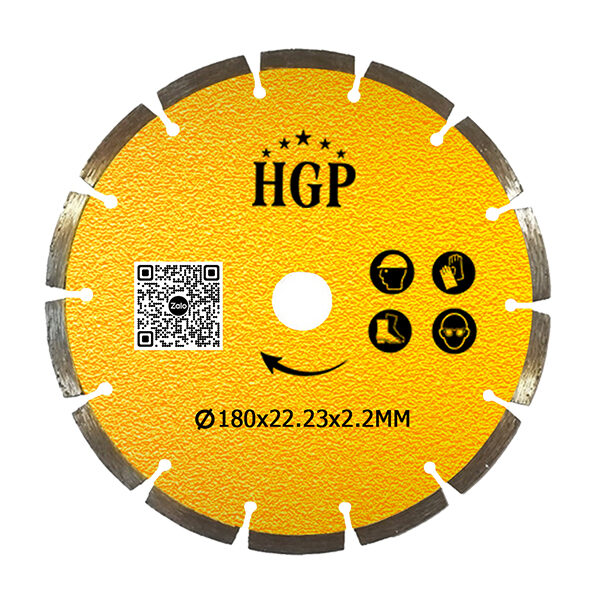 Lưỡi cắt bê tông hgp 180mm