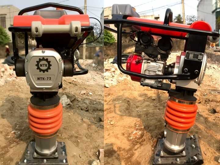 Ứng dụng phổ biến của máy đầm cóc Honda NTK-72C