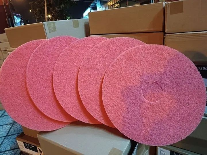 Miếng pad chả sàn đỏ