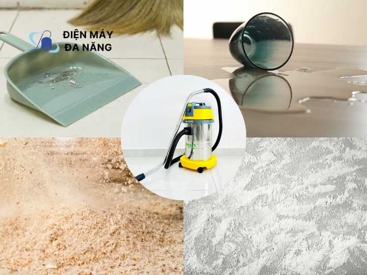 Ứng dụng đa năng của máy hút bụi hiclean hc 30