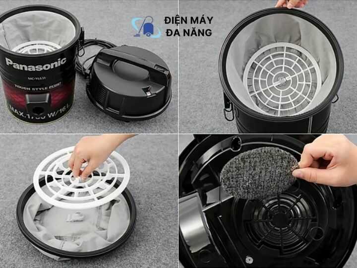 Máy hút bụi công nghiệp Panasonic MC-YL631RN46 Ưu điểm của máy hút bụi MC-YL631RN46