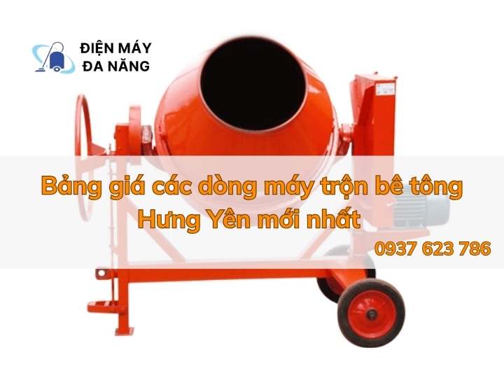 Máy trộn bê tông Hưng Yên
