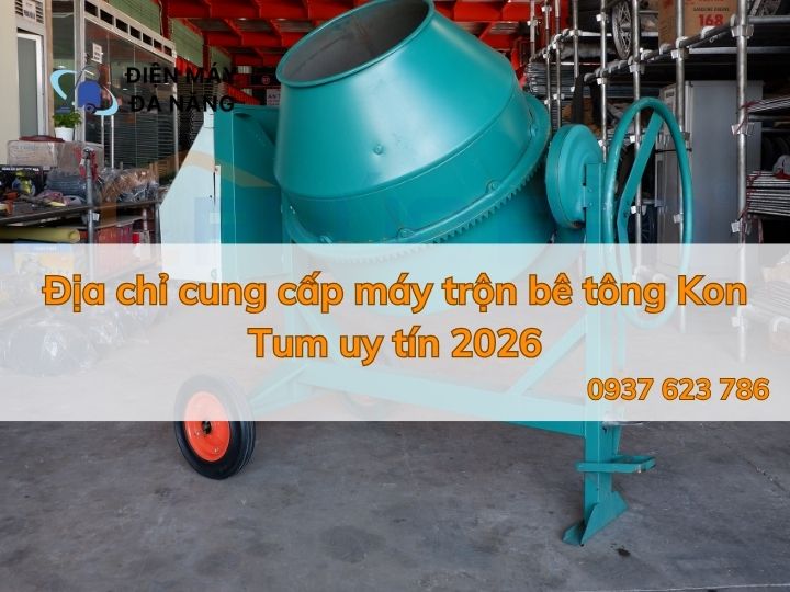 Máy trộn bê tông Kon Tum