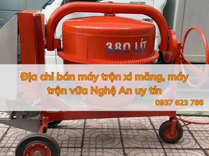 Máy trộn bê tông Nghệ An uy tín