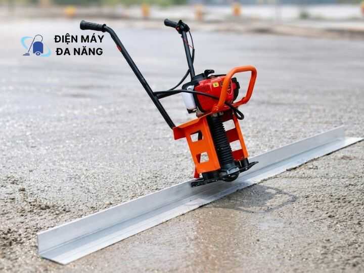 Máy đầm thước 