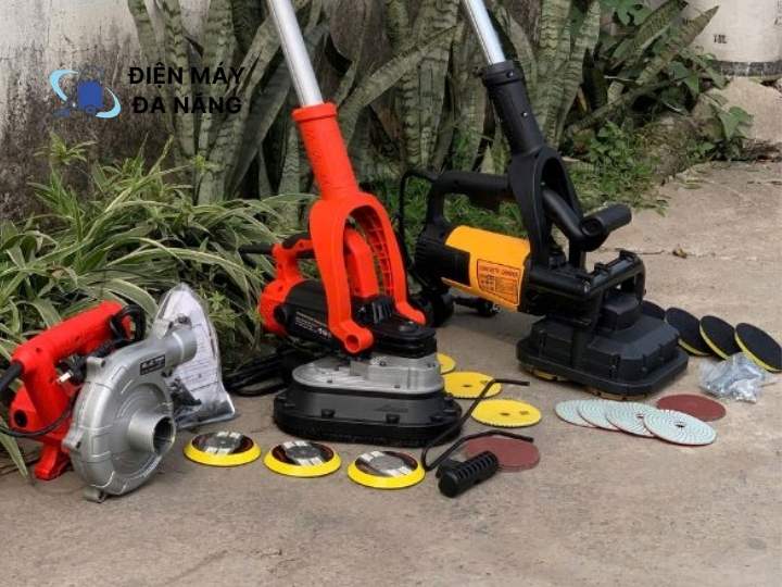 Các dòng máy mài sàn bê tông cầm tay