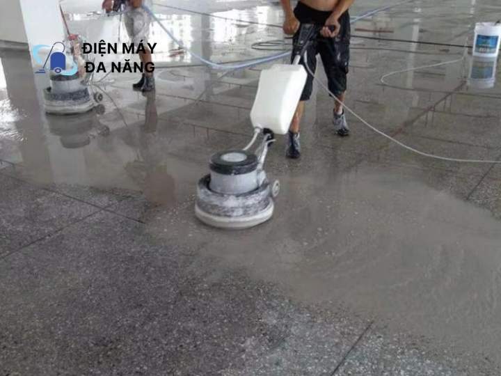 Máy mài sàn bê tông đánh bóng sàn