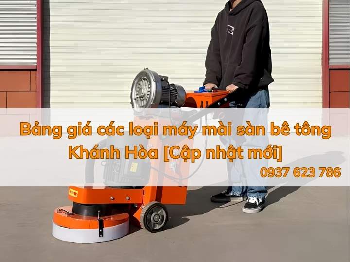 Máy mài sàn bê tông Hưng Yên uy tín, giá tốt mới nhất hiện nay