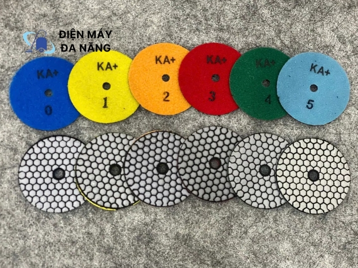 Tổng hợp các loại đĩa mài - Đá mài bê tông Hà Tĩnh uy tín giá tốt Pad đánh bóng bê tông