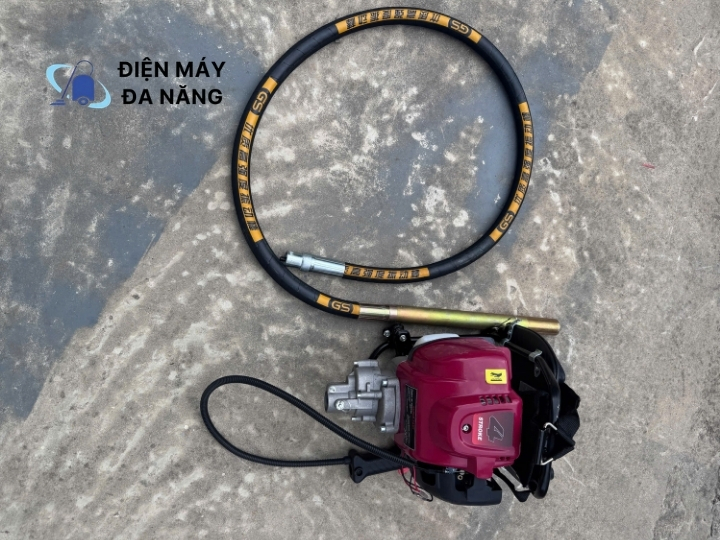 Ứng dụng nổi bật máy đầm dùi bê tông đeo lưng Super Fast HBD350
