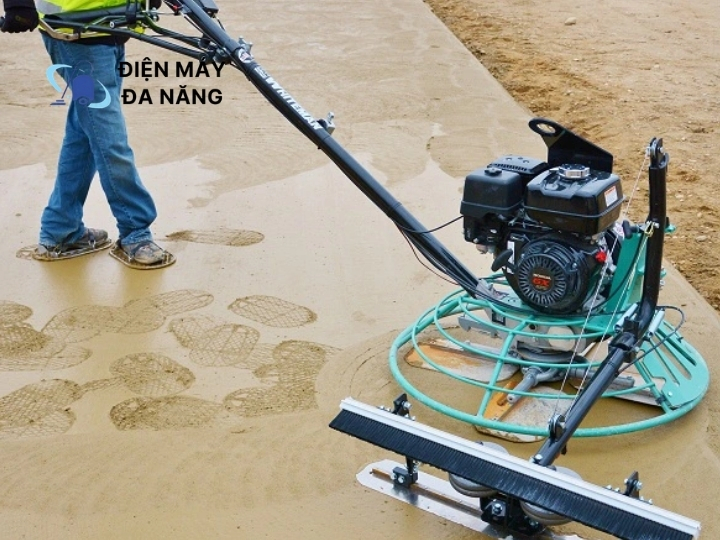 Máy xoa nền bê tông đơn