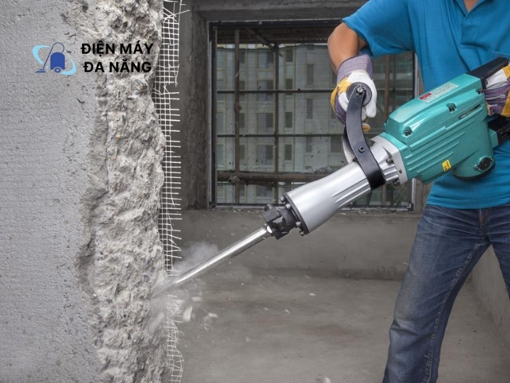 Máy đục bê tông công suất lớn
